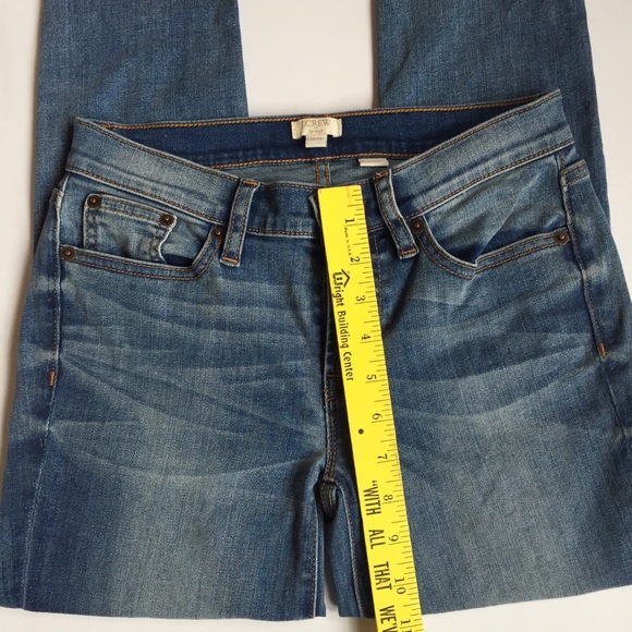 💕HP💕J Crew Skinny Crop Blue Jeans - Picture 5 of 8
